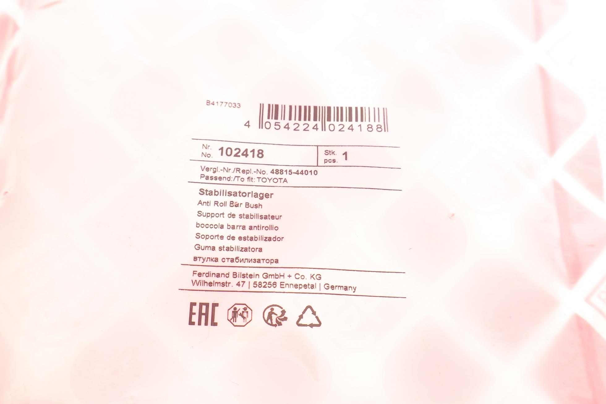 102418 FEBI BILSTEIN